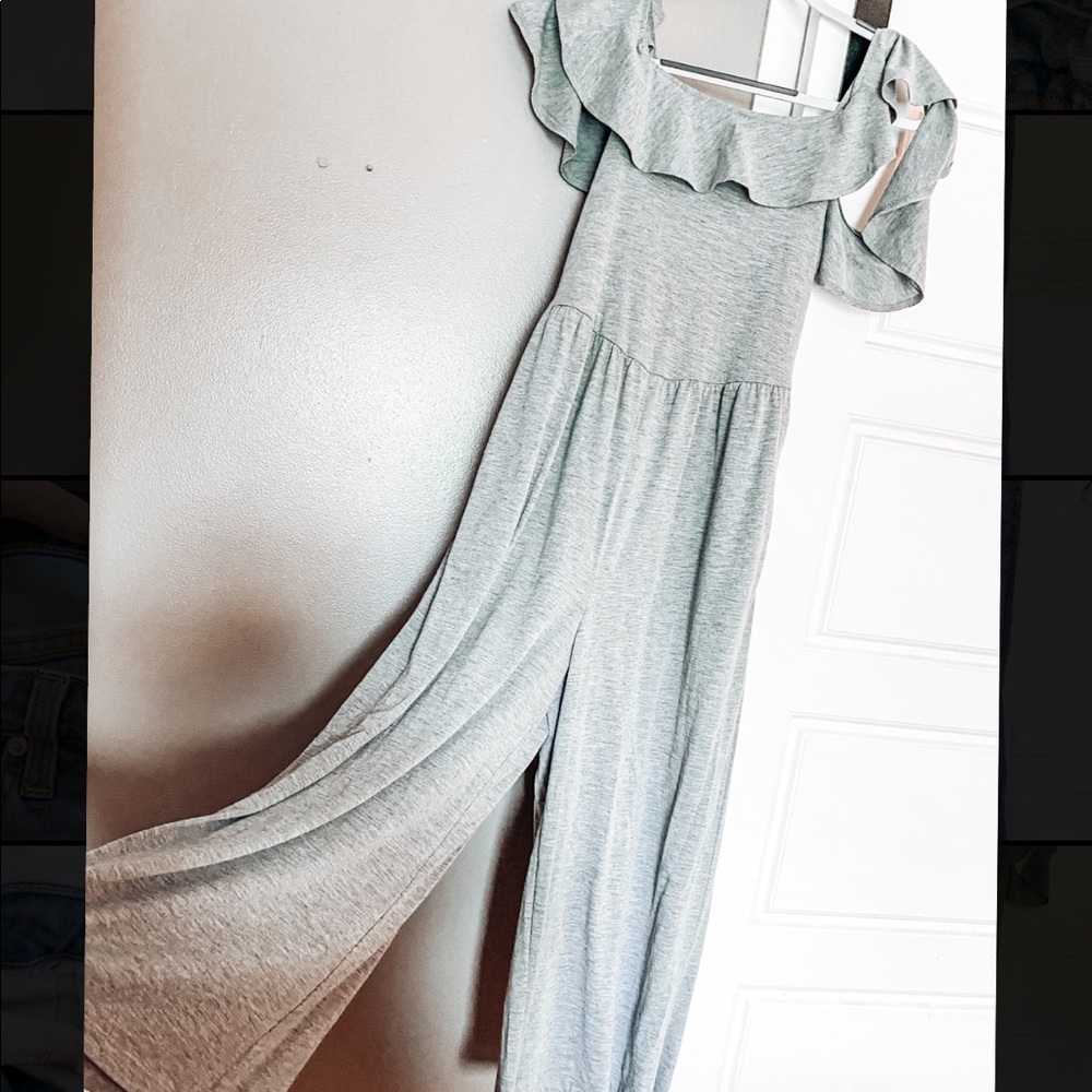 Gray jumpsuit